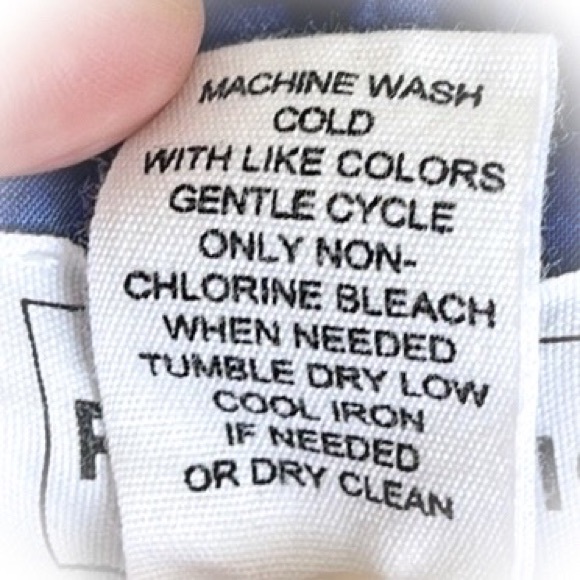 💕Beautiful Blue Tie Die High Low Faux Wrap Blouse💕 - Picture 10 of 16